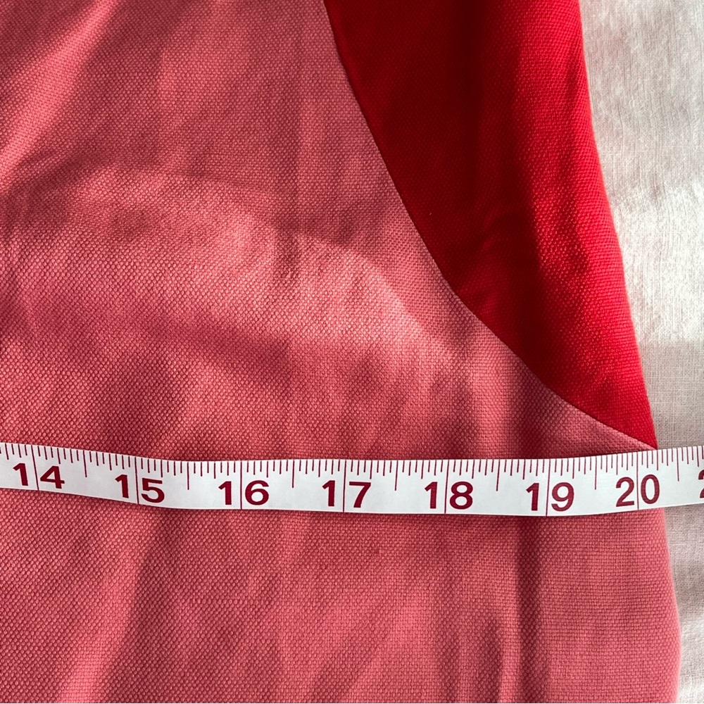 Boden• Sweetheart Colorblock Bow•Cotton & Linen Sheath Dress• Sz 8 - Picture 14 of 17